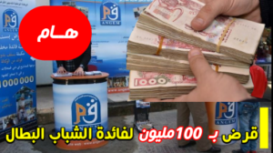 إغتم الفرصة وانشئ مشروعك المصغر بقرض 100 مليون من وكالة أنجام