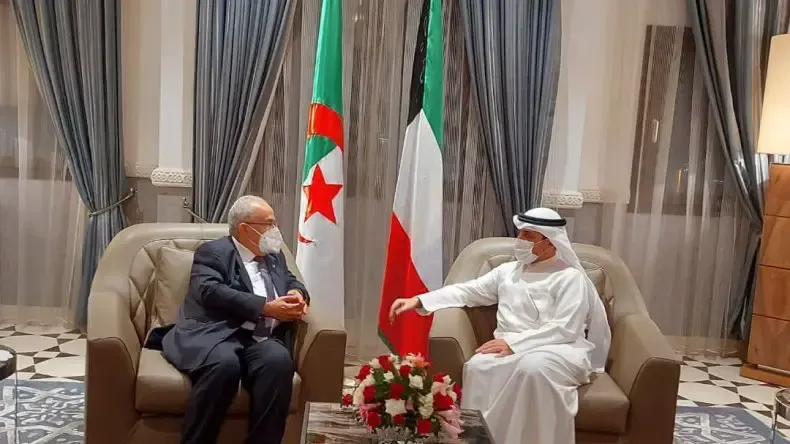 وزير خارجية الكويت في الجزائر لهذه الأسباب