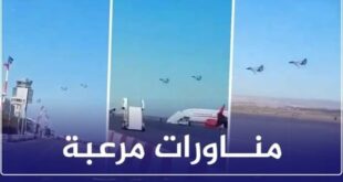 استعراض جوي خارق لطائرات الجيش الجزائري بمطار وهران