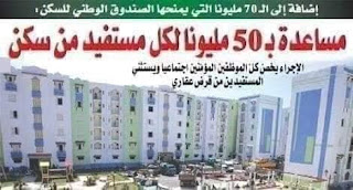 الملف المطلوب للحصول على 50 مليون في إطار الإستفادة من سكن