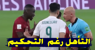 اللقطات التي رفض المخرج إعادة بثها في مباراة الجزائر- قطر