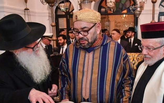 اليهود الصهاينة يجددون البيعة لملك المغرب محمد السادس