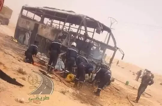 مجزرة مرورية بين ولايتي غرداية والمنيعة