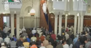 التلفزيون العمومي ينقل صلاة الجمعة من مسجد باريس