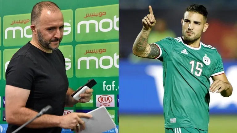 الناخب الوطني جمال بلماضي يتحدث عن عودة ديلور للمنتخب