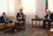 رئيس الجمهورية عبد المجيد تبون يستقبل وزير الخارجية الروسي