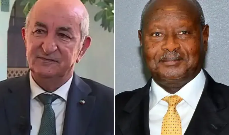 رئيس الجمهورية عبد المجيد تبون يبعث برسالة إلى نظيره الأوغندي
