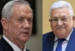الرئيس الفلسطيني محمود عباس يلتقي وزير دفاع الكيان الصهيوني