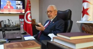 تونس رئيس حركة النهضة راشد الغنوشي أمام القضاء
