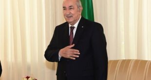 رئيس الجمهورية عبد المجيد تبون يتلقى تعازي نظيره الإيطالي والصحراوي
