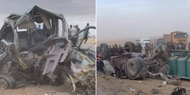 مجزرة مرورية مروعة بولاية سطيف