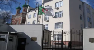 اندلاع النيران في مقر إقامة سفير الجزائر بموسكو