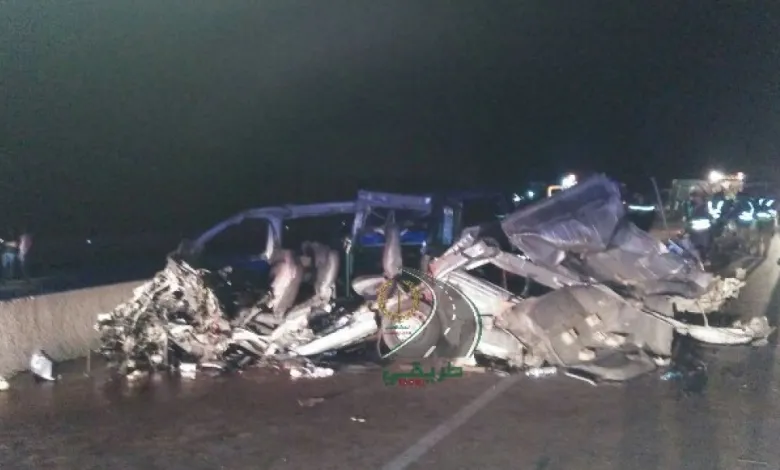 ولاية المدية إحالة سائق الشاحنة المتسبب في حادث مرور إلى محكمة الجنح