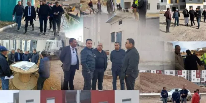 خرجات ميدانية آنية: لرفع التحدي وتسليم أكبر عدد سكنات البيع بالإيجار