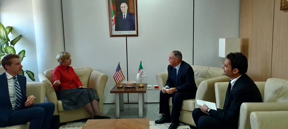 محادثات بين عمار بلاني وسفيرة أمريكا بالجزائر