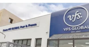إشعار هام للمتقدمين لتأشيرة فرنسا من قبل مركز VFS Global