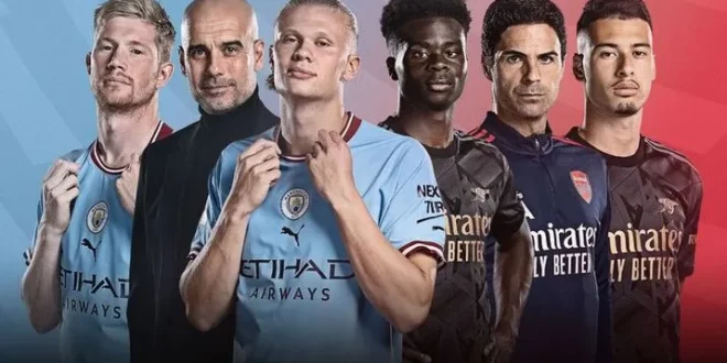 القنوات المفتوحة لبث مباراة آرسنال ومانشستر سيتي في الدوري الإنجليزي