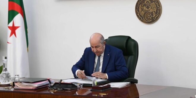 قرارات رئيس الجمهورية تبون في اجتماع مجلس الوزراء اليوم الأحد, 28 ماي 2023