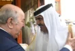 رئيس الجزائر يستقبل والد أمير قطر في لقاء رسمي