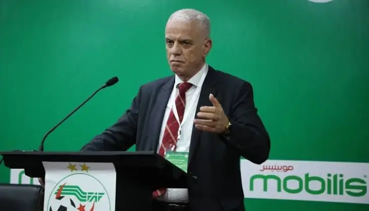 استقالة جهيد زفيزف من رئاسة الاتحاد الجزائري لكرة القدم