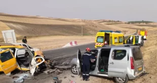 حادث مرور في ولاية سيدي بلعباس يصيب 8 أشخاص بجروح متفاوتة