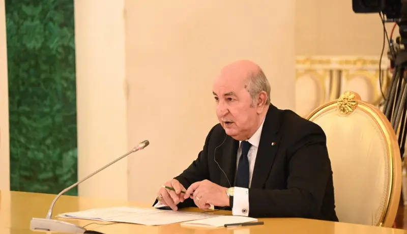 رئيس الجزائر يتصل بالرئيس البرتغالي للاطمئنان على صحته