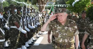 زيارة تفقدية لرئيس أركان الجيش الجزائري إلى الناحية العسكرية الثانية