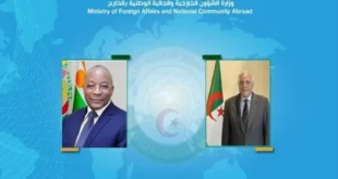 وزير الخارجية الجزائري يجري اتصالًا هاتفيًا مع نظيره النيجري حول تطورات محاولة الانقلاب