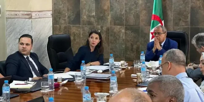 وزير الصناعة والإنتاج الصيدلاني يجتمع مع مدراء الهيئات الصناعية