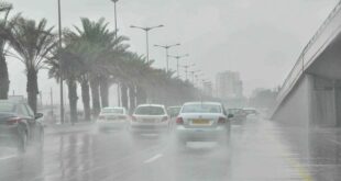 تساقط أمطار رعدية غزيرة في عدة ولايات الجزائر من اليوم حتى فجر الأحد