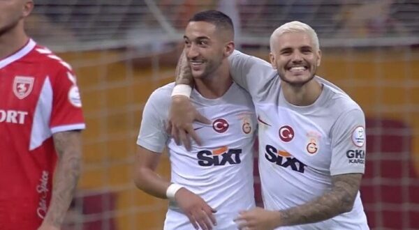 فيديو: حكيم زياش المغربي يبهر في أول مباراة له مع غلطة سراي