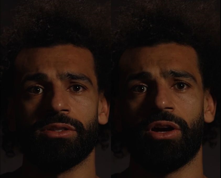 فيديو رسالة الدولي المصري محمد صلاح بخصوص فلسطين