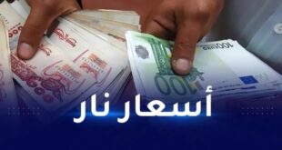 ارتفاع غير مسبوق للأورو مقابل الدينار الجزائري واستقرار للدولار الأمريكي والكندي