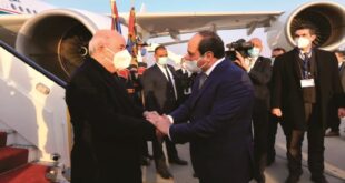 استنجاد السيسي الرئيس الجزائري تبون بعد تهديد نتنياهو بفتح جبهة حرب ضد مصر