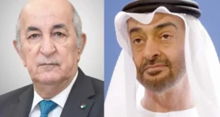 تطلب الجزائر من الإمارات دفع مبلغ 300 مليون دولار