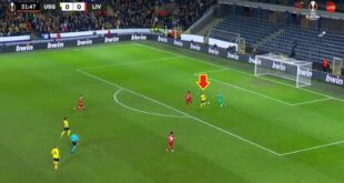 فيديو عمورة يُحرز هدفًا خرافيًا بعد مراوغة لاعبي وحارس ليفربول
