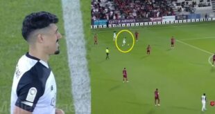 فيديو لاعبو السد والدحيل يتبادلون لقطة غير مألوفة في الدوري القطري