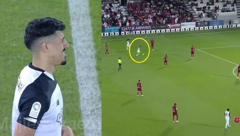 فيديو لاعبو السد والدحيل يتبادلون لقطة غير مألوفة في الدوري القطري