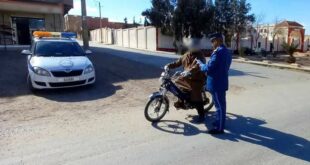 حملة تحسيسية في الجلفة بحد الصحاري للتوعية بسلامة سائقي الدراجات النارية
