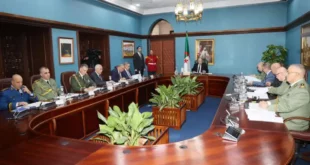 اجتماع رئيس الجمهورية الجزائرية ومجلس الأمن تداولات هامة حول الأمن الوطني