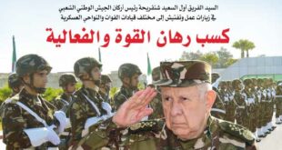 الجزائر واحة للأمن والسكينة في وجه التحديات - مجلة الجيش
