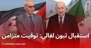 زيارة الرئيس الصحراوي إلى الجزائر استقبال فخم ومشاورات دبلوماسية