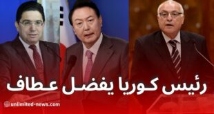 الرئيس الكوري يستقبل وزير الخارجية الجزائري استقبالاً رسمياً في سيول