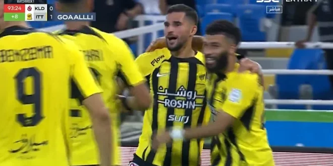 حسام عوار ينقذ الإتحاد السعودي بفوز قاتل أمام نادي الخلود