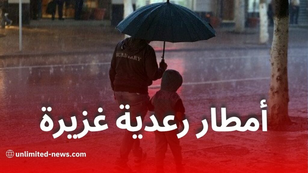 أمطار رعدية غزيرة تمس عدة ولايات اليوم السبت.. الأرصاد الجوية تُحذر