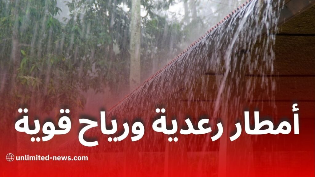 أمطار رعدية وزوابع رملية اليوم الإثنين بعدة ولايات جزائرية