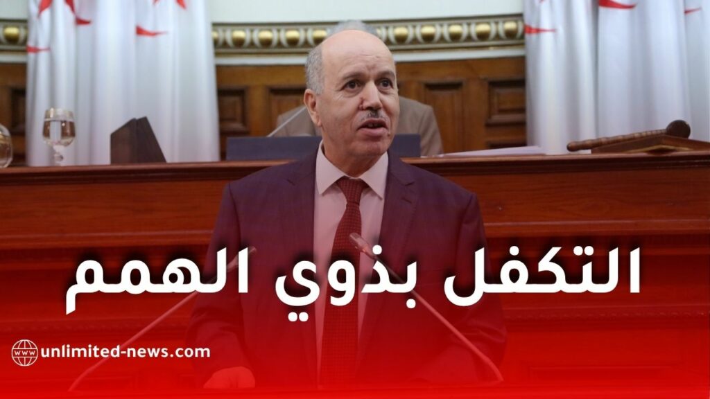 وزير العمل: التكفل بذوي الهمم أولوية قصوى وفق توجيهات رئيس الجمهورية