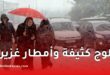 منخفض جوي قوي يضرب الجزائر ابتداءً من الأحد مع ثلوج وأمطار غزيرة