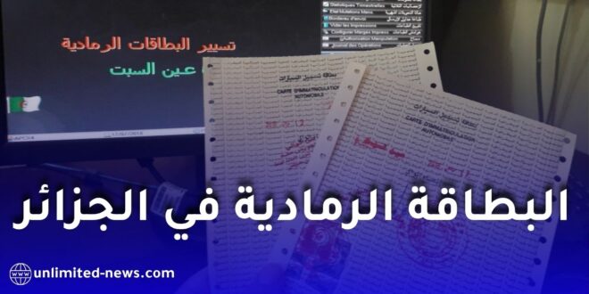 البطاقة الرمادية في الجزائر: توضيحات جديدة بخصوص بيع وشراء السيارات والمنصة الرقمية الجديدة