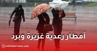 أمطار رعدية غزيرة وبرد بعدة ولايات اليوم.. الأرصاد الجوية تُصدر تنبيهًا هامًا